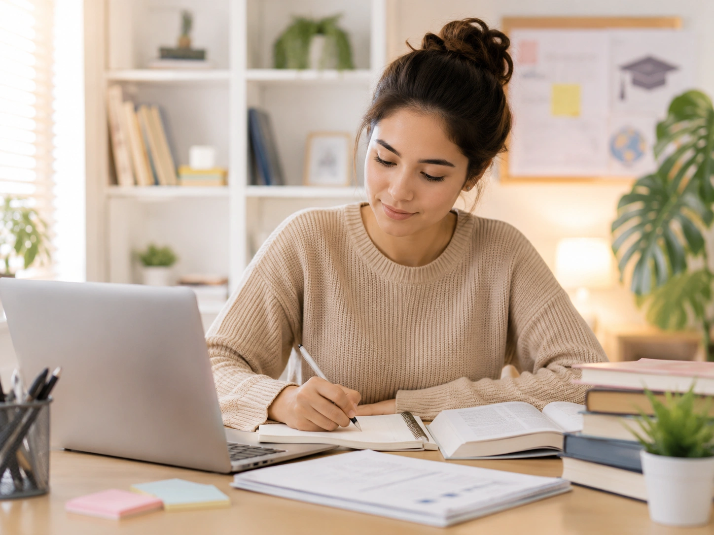 University student working on BSN MSN DNP academic assignments with StartTutors