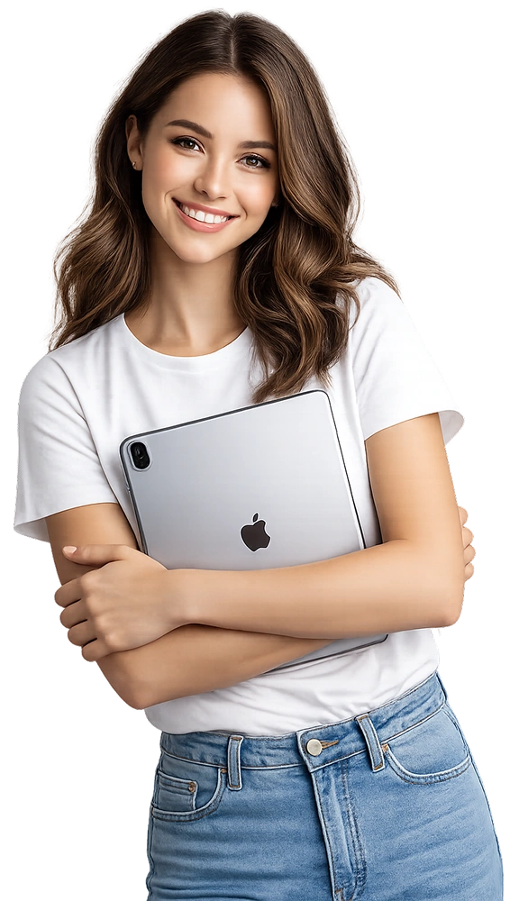 Healthcare student studying with textbooks for research papers and case studies